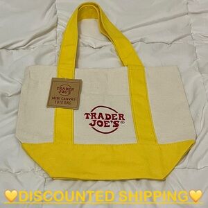 Trader Joe’s Mini Tote Bag- Yellow